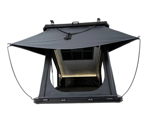 Remaco Overland Aluminum 4 Person Hardtop Roof <b>Tents</b> for Vehicles, <b>Large</b> X-Hinge Wedge Hard Roof Top <b>Tent</b> RTT Supplier - Product Image 3