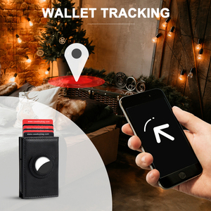 Casekey Minimalist Litchi Pattern Genuine Leather Credit Pop up Cardholder RFID Security Tri Fold Retro Automatic <b>Smart</b> <b>Wallet</b> - Product Image 5