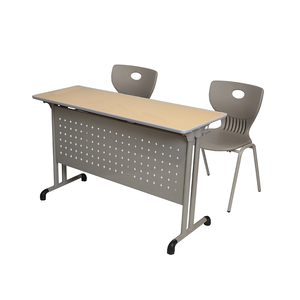 Ensemble bureau et chaise d'apprentissage universitaire avec cadre robuste ergonomique et soutien de la posture - Product Image 1