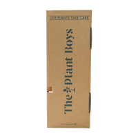 Cajas de Cartón Corrugado Personalizables para Envío de Plantas, Flores y Vegetales en Maceta, con Laminado Brillante