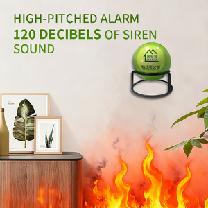 <span class=keywords><strong>Extincteur</strong></span> à poudre sèche portable Jvante JAT-12 en polypropylène vert (non toxique) <span class=keywords><strong>pour</strong></span> les incendies de classe A/B/C/E/F, voitures, entrepôts - Product Image 2