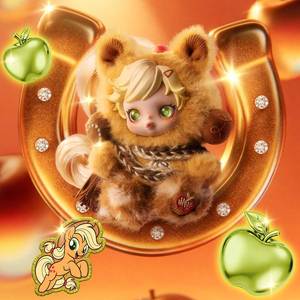 100% Original pop Mart SKULLPANDA <span class=keywords><strong>My</strong></span> <span class=keywords><strong>Little</strong></span> <span class=keywords><strong>Pony</strong></span> Series Muñeco de Peluche Colgante Caja Sorpresa Llaveros de Moda pop - Product Image 3