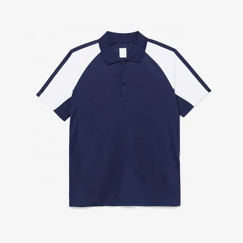 Spor erkek Polo gömlekler ve Polo t-shirt abd Pickleball özel marka düğmeleri nervürlü yaka kontrast hızlı kuru erkek Polo gömlekler