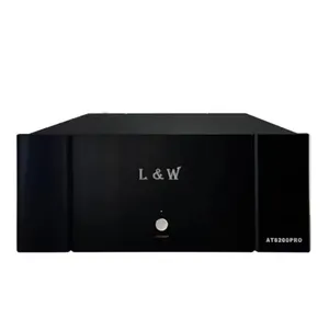 Amplificateur de <span class=keywords><strong>puissance</strong></span> pur 8 canaux de qualité audiophile L&W AT8200PRO, 200 W par canal, amplificateur multicanal pour home cinéma surround - Product Image 1