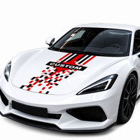 Autocollant latéral XGS Performance en fibre de carbone argentée : motif graphique de carrosserie Racing Rocker pour SUV 4x4, bande de porte sportive étanche