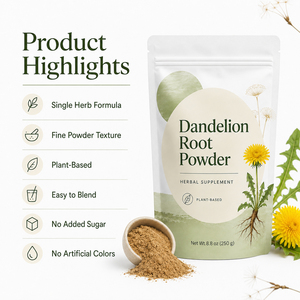 Adult Dandelion Root Powder-Antioxidant Immune Support & Digestive Health Supplement 1-2 Spoons Daily 454g - Product Image 2