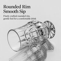 Premium Crystal Whiskey Nosing Glass Aroma Proefglas voor brandewijn, sterke dranken, likeur, thuisbar, restaurant, groothandel