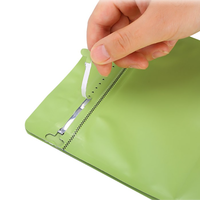 Sacs à café vert mat avec valve, emballage horizontal pour café, 250g, expédition d'usine