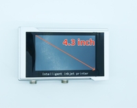 Impresora de Inyección de Tinta 4POLETECH de 4.3 Pulgadas para Línea de Producción, Máquina de Impresión de Fechas para Pequeñas Empresas, Impresora Digital de Logotipos