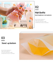 Stand up Pouch Sacs d'emballage liquide 100ml 200ml 250ml 300ml 500ml Pochette de boisson jetable pour salade de gelée de lait