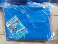 Bâche en PE enduite, robuste, imperméable, résistante aux déchirures, anti-poussière, anti-UV, multi-usages