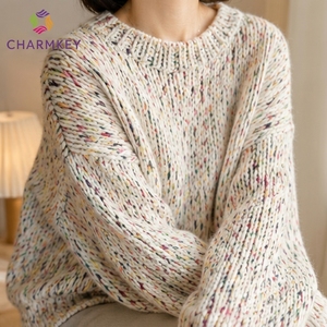 ไหมพรมถัก Charmkey 100% คอตตอน หลากสี ลายจุด เนื้อนุ่ม ระบายอากาศได้ดี เหมาะสำหรับถักโครเชต์ด้วยมือ สำหรับเสื้อผ้าเด็ก ผ้าคลุมไหล่ งาน DIY ในช่วงฤดูร้อน - Product Image 5