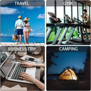 5 gói 3.4 oz du lịch Kích thước chai cho đồ dùng cá nhân TSA được phê duyệt rò rỉ bằng chứng rỗng Refillable container với nhãn - Product Image 2