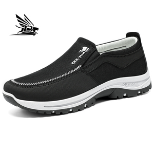 Zapatos Casuales para Hombre, Cómodos para Caminar, Nuevo Modelo, Combinan con Todo, Suela Suave de Tela, Diseño de Una Sola Capa, Talla Grande, Diseño de Boca Poco Profunda - Product Image 3