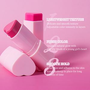 Ingrosso 8 colori naturali opachi ad alto pigmento <span class=keywords><strong>crema</strong></span> Blush stick a lunga durata fard guancia trucco cosmetico per il <span class=keywords><strong>viso</strong></span> - Product Image 6