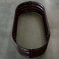 Pots de plantes en acier galvanisé antirouille avec trou de drainage et doublure écologique, taille personnalisable