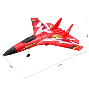 Avión de juguete 2CH RC de espuma, Avión de juguete teledirigido de despegue manual, juguete teledirigido con luz - Product Image 3