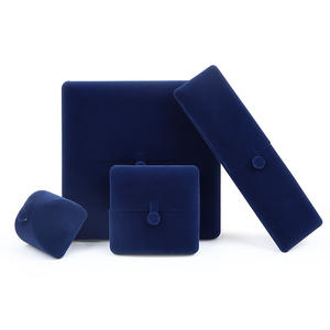 กล่องเครื่องประดับกำมะหยี่คุณภาพสูงกล่องเก็บเครื่องประดับแหวนทองไข่มุกสร้อยคอสร้อยข้อมือบรรจุภัณฑ์เครื่องประดับ - Product Image 2