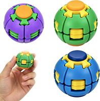 Juguete Promocional Antiestrés, Bola Mecánica Giratoria, Juguete Cinético de Escritorio, Impreso en 3D