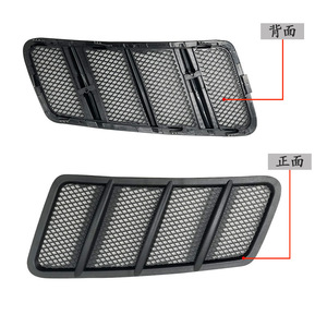 Mercedes-Benz W166 ML Hood Air Vent Radiator <b>Grille</b> <b>Mesh</b> 1668800105 1668800205 ABS Material Screw Fixing - Product Image 2
