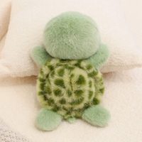 Peluche Tortue Mignonne et Amusante, Super Douce, Design à Grands Yeux, Couleur/Logo Personnalisable, Rembourrage en Coton PP, Unisexe, Sac OPP