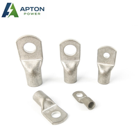 Connecteur à sertir pour borne de batterie en cuivre étamé série Apton SC, pour câble électrique automobile