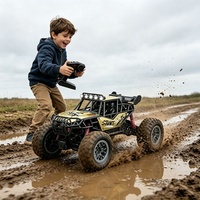 Voiture de course sportive WGNRC LF035 1/8 de qualité hobby, véhicule RC tout-terrain radiocommandé 2.4G, voiture RC d'escalade 4x4 en alliage, jouet