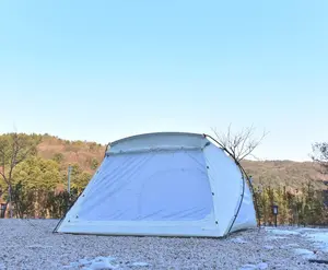 制造白色豪华防水户外野营帐篷户外山地野营屋帐篷