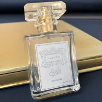 Autocollants de logo personnalisés d'étiquette en métal, autocollants transparents imperméables en métal de transfert, autocollants d'étiquette surélevés de bouteille de parfum