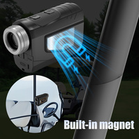 INORM Fabrik ODM Laser-Golfentfernungsmesser 750mAh Akku Neigungsschalter 6-fache Optische Vergrößerung Fahnenmast-Verriegelung Vibrationsalarm Individuelles Logo