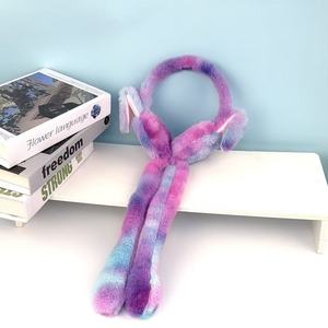 Fabrika Toptan Satış LED Işıklı Hareketli Tavşan Kulaklı Peluş Taç, Noel Paskalya Partisi <span class=keywords><strong>Cosplay</strong></span> Hediyesi için Sıcak Kış Kulaklıkları - Product Image 6