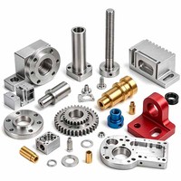Özel Metal Frezeleme CNC Torna ve İşleme Parçaları Tedarikçileri 5 Eksenli İmalat Hassas Metal Bileşen Hizmetleri