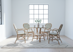 Jamaica <b>Bistro</b> Dining Set Modern Stylish <b>Table</b> <b>and</b> <b>Chairs</b> for a Cozy <b>and</b> Elegant Dining Room Experience from Indonesia Furniture - Product Image 4