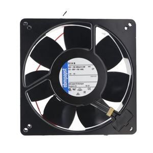 Ventilador Axial ebmpapst 5114N 24V DC 9W 135*135*38mm 0.38A con Rodamiento de Bolas, Resistente a Altas Temperaturas, Totalmente Metálico, para Inversores - Product Image 1