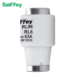 Saiffey RL6 AC/DC 500V Serie HRC Fusible cilíndrico Enlace R022 Fusible cerámico tipo tornillo - Product Image 5