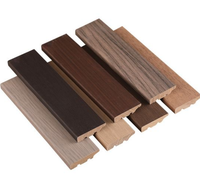 Plinthe en MDF avec revêtement mélaminé et film PVC, accessoires muraux et de sol, moulure de plinthe en MDF