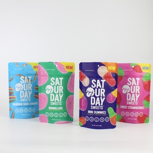 Biểu tượng tùy chỉnh in bao bì thực phẩm Trái cây sấy khô Snack <span class=keywords><strong>doypack</strong></span> nhôm lá nhựa mùi bằng chứng <span class=keywords><strong>Ziplock</strong></span> đứng lên túi Mylar Túi - Product Image 1