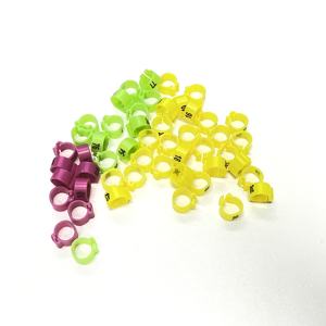 Fabriek Directe Verkoop Nieuwe Stijl Open Clip Plastic Vogelbeenbanden Duif Voetring - Product Image 4