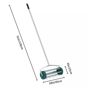 Winslow & Ross – tube en acier épais, aérateur <span class=keywords><strong>de</strong></span> <span class=keywords><strong>pelouse</strong></span> remorquable, <span class=keywords><strong>prix</strong></span> <span class=keywords><strong>de</strong></span> pointe, <span class=keywords><strong>rouleau</strong></span> d'aérateur <span class=keywords><strong>de</strong></span> jardin et <span class=keywords><strong>de</strong></span> cour avec poteau détachable - Product Image 5
