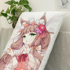 Prix d'usine abordable, sans MOQ, impression personnalisée, coussin de corps 3D Dakimakura avec personnage de dessin animé, célébrité, 100% polyester non toxique - Product Image 1