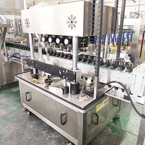 Máquina automática de llenado de líquidos para botellas de plástico PET a pequeña escala, 12 cabezales, para salsa, mermelada, agua, jugo, aceite. - Product Image 6