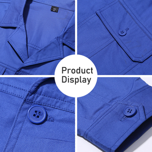 Uniforme para damas Falda y chaqueta de trabajo Ropa DE TRABAJO táctica de alta calidad Uniforme Traje de trabajo general Azul Real - Product Image 4