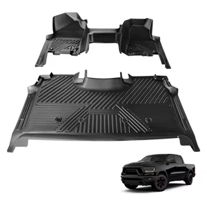 Tapis de sol de voiture 5D en TPE de haute qualité, protection décorative pour l'intérieur de la voiture, vente chaude, pour Dodge Ram 1500 - Product Image 4