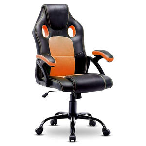 Silla <span class=keywords><strong>Gamer</strong></span> Económica de Bajo <span class=keywords><strong>Precio</strong></span>, Giratoria 360 Grados, Metálica, Deslizante, de Cuero, para Estudiantes, Oficina en Casa, Cibercafé, Silla de Computadora - Product Image 3
