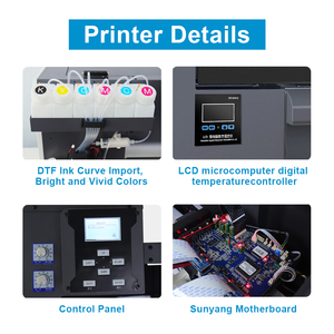Factory Price I3200 t Shirt Dtf Printer A3 Inkjet Printer Dual Xp600 I3200 Heads Dtf Printer for t Shirt - Product Image 4