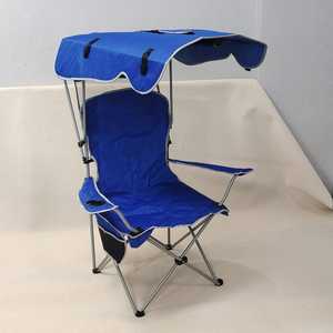 Chaise de pêche moderne d'extérieur en maille respirante et aluminium, réglable, de haute qualité, portable, pliable et avec rangement, idéale pour la plage et les vacances - Product Image 2