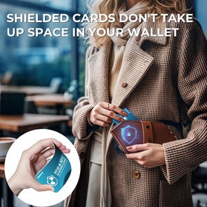 Rfid chặn thẻ cao cấp không tiếp xúc Protector thông minh mỏng thiết kế hoàn toàn phù hợp ví PURSE NFC thẻ tín dụng ghi nợ - Product Image 6