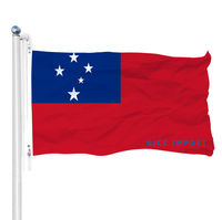 Drapeau de Sainte-Kitts-et-Névis pour équipe sportive, bannière décorative murale intérieure, drapeau pour chambre, compatible avec les mât de drapeau pour l'extérieur de la maison