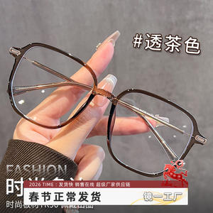 Gafas Retro con Marco Geométrico Tr90 8008, Estilo Coreano, Anti Luz Azul, Marco Completo, Unisex, Lentes de PC, Danyang - Product Image 3