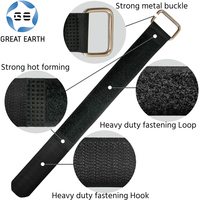 Sangle de fixation pour vélo en sangle auto-agrippante personnalisée en usine, sangle de câble auto-agrippante en nylon, sangle auto-agrippante en velcro